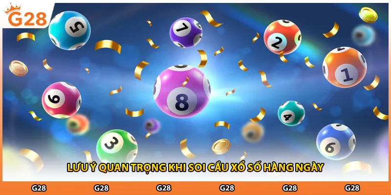 Lưu ý quan trọng khi soi cầu xổ số hàng ngày